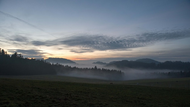 Der Himmel klart auf: Österreich erwartet eine ruhige Nacht, doch örtlich wird es frostig.
