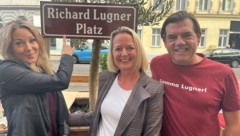 Aufgrund einer privaten Initiative gibt es in Wien jetzt einen „Richard Lugner Platz“.