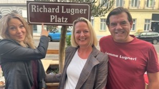 Aufgrund einer privaten Initiative gibt es in Wien jetzt einen „Richard Lugner Platz“.
