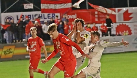 Ein echtes Spitzenspiel: Mondsee – Andorf endedete 3:3.