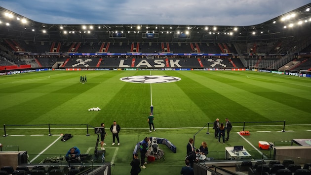 Der LASK putzt sich raus: Die Linzer empfangen am Mittwoch den FC Liverpool in der Königsklasse.