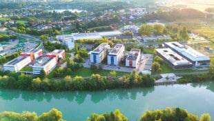 Der Technologiepark in Villach beheimatet über 40 Unternehmen