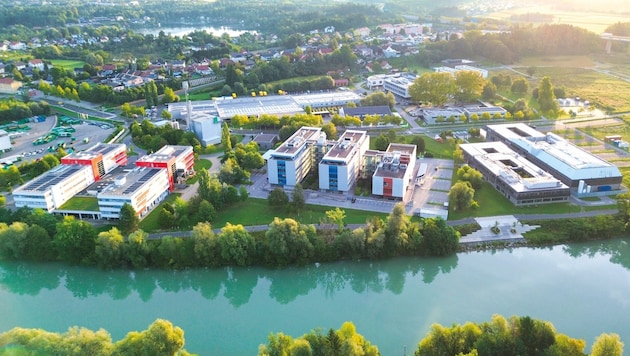 Der Technologiepark in Villach beheimatet über 40 Unternehmen