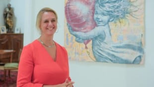 Patrizia Casagranda stellt sich in der Galerie Otto Buchinger in der Linzer Innenstadt vor