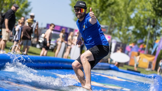 Auf der Welle des Erfolges reiten: Schon im zweiten Jahr hat sich das „Kia Beach and Surf Fest“ ...