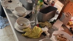 Bilder wie dieses wurden der „Krone“ von einem Gast einer Tiroler Almhütte zugespielt.