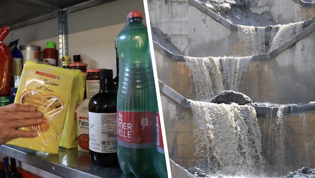 Bevorratung kann wichtig sein, wenn beispielsweise Unwetter für eine Ausnahmesituation sorgen.