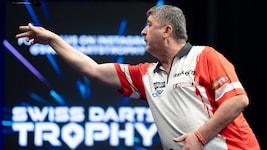 Mensur Suljovic sorgte beim Turnier in der Schweiz für Aufsehen.