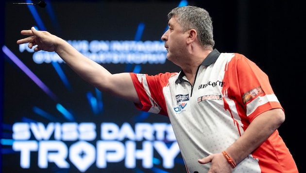 Mensur Suljovic sorgte beim Turnier in der Schweiz für Aufsehen.