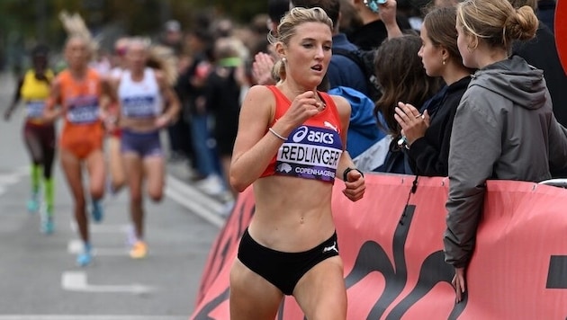 Nachdem Lisa Redlinger bereits bei der Straßenlauf-WM in Kopenhagen stark unterwegs war, glänzte ...