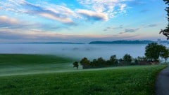 Der Nebel verzieht sich am Vormittag rasch.