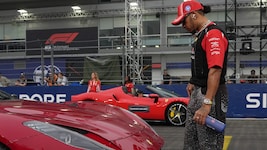 Lewis Hamilton sorgte in Singapur für Ärger bei Ferrari.
