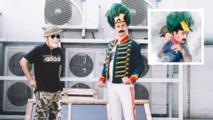 Würden Sie diesen beiden Männern ihr Leben anvertrauen? Man kann Kurt Razelli (l.) und ...