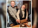 Mit Martin Römer (li.) feierte auch der St. Pöltner Altpfarrer Charly Höllerer.