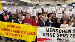 Die Gewerkschaft PRO-GE fordert weitere Verhandlungen und mehr Hilfe für die Mitarbeiter, die ...