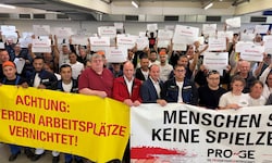 Die Gewerkschaft PRO-GE fordert weitere Verhandlungen und mehr Hilfe für die Mitarbeiter, die ...