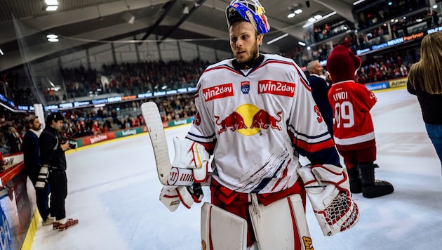 Derzeit komplett ausser Form: Eisbullen-Keeper Atte Tolvanen.