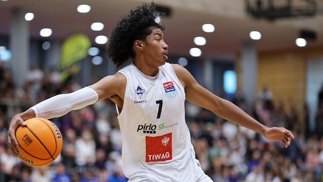 Vegas Evans war mit 27 Punkten der Kufsteiner Topscorer.