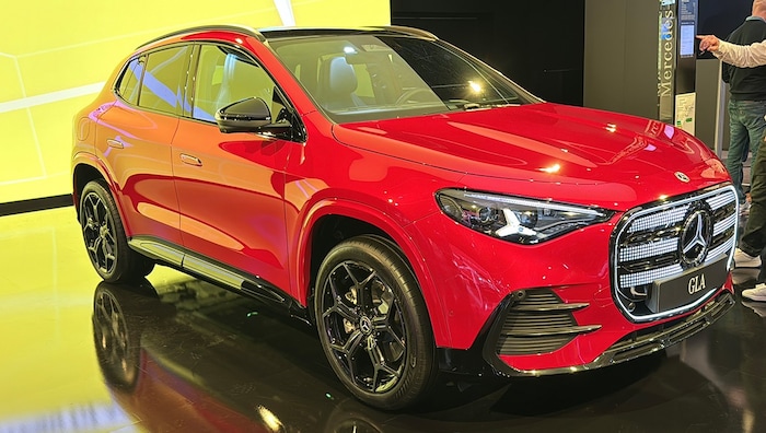 Im Gegensatz zu BMW zeigt sich Mercedes in Paris: Neuestes Modell ist der GLA, vorerst ...