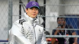 Erst in Singapur kassierte George Russell eine Strafe. 