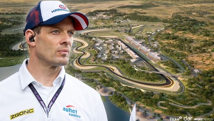 Alex Wurz ist als Streckendesigner am neuen Afrika-GP beteiligt. Hier eine Vorstellung davon, ...
