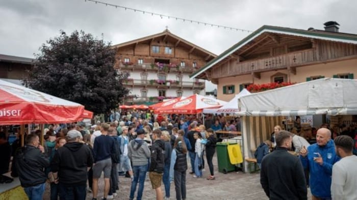 Kirchberg (im Bild das Doffest) ist der nächtigungsstärkste Ort im Brixental.