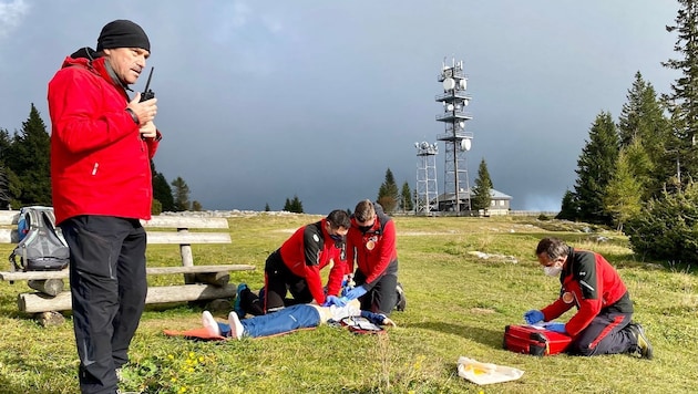 Die große Schauübung am Schöckl startet am Freitag um 13 Uhr. Jeder ist willkommen.