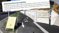 Der Radweg ist offiziell noch nicht gültig – ebenso die Einbahnregelung.