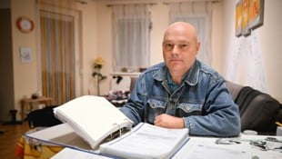 Markus Wenzel Seine Krankengeschichte füllt mittlerweile einen dicken Ordner. Der PVA ist das zu wenig.