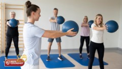 Workshops, etwa zu Bewegung, vermitteln Strategien für den Umgang mit Belastungen. Wichtig sind ...
