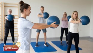 Workshops, etwa zu Bewegung, vermitteln Strategien für den Umgang mit Belastungen. Wichtig sind ...