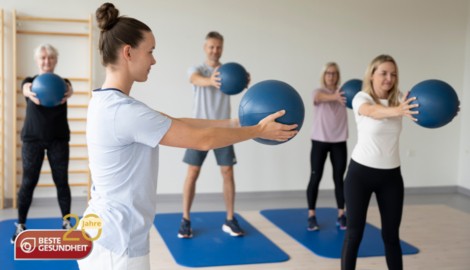Workshops, etwa zu Bewegung, vermitteln Strategien für den Umgang mit Belastungen. Wichtig sind ...