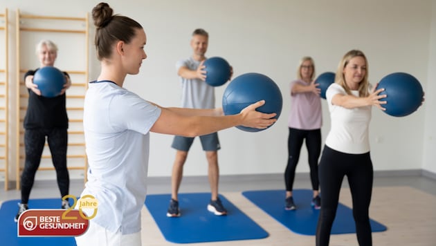 Workshops, etwa zu Bewegung, vermitteln Strategien für den Umgang mit Belastungen. Wichtig sind ...