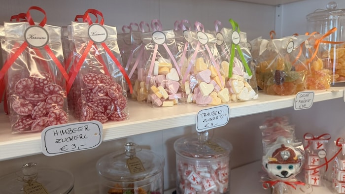 Von Fruchtzuckerl bis Marshmallows: In der Krämerei gibt es jede Menge süße Versuchungen.