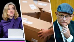 Pro Paket fallen seit 1. Oktober 2,4 Euro an – Beate Meinl-Reisinger legte sich diesbezüglich ...