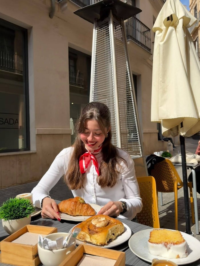 Katharina Stöger braucht manchmal auch etwas Süßes.