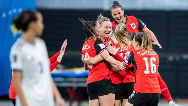 Early celebrations for the ÖFB women’s team!