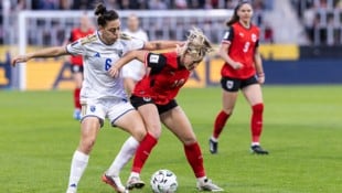 Die ÖFB-Frauen haben das Spiel derzeit unter Kontrolle.