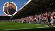 Im kleinsten Premier-League-Stadion ist Oscarpreisträger Michael B. Jordan (kl. Bild) ...