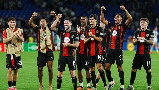 Bournemouth spielt erstmals in der 127-jährigen Klubgeschichte europäisch. Das Spiel gegen Sturm ...
