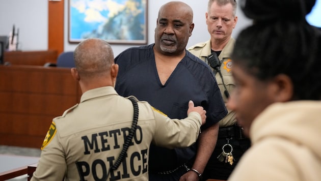 Duane Davis wurde am Dienstag in Las Vegas nach der Anhörung zur Strafmaßverkündung von der ...