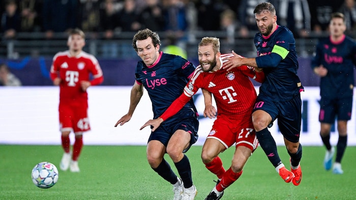 Konrad Laimer zeigte in der zweiten Spielhälfte groß auf.