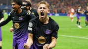 Fermin Lopez traf zum zwischenzeitlichen 2:1 für Barcelona.