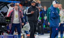 Vincent Kompany (Mitte) ärgerte sich über die Aktion von Michael Olise.