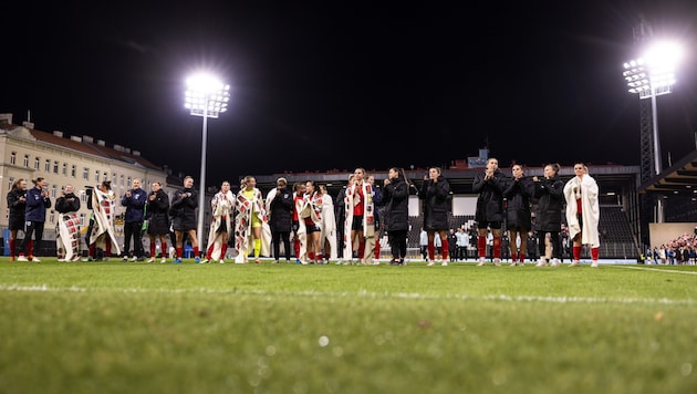 Der ÖFB-Auswahl droht noch die Teilnahme am Interkontinental-Play-off.