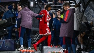 Michael Olise wurde in der 74. Minute mit Gelb-Rot vom Platz geschickt.