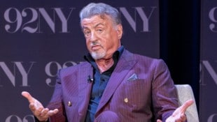 Im Interview mit der Deutschen Presse-Agentur in London spricht Hollywoodstar Sylvester Stallone ...