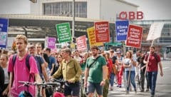 Ausgangspunkt für die Fahrrad-Demo ist der Hauptbahnhof (Archivbild).