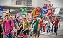 Ausgangspunkt für die Fahrrad-Demo ist der Hauptbahnhof (Archivbild).