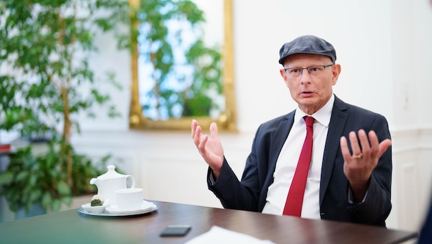 Marterbauer äußert sich nach den Personaldebatten öffentlich im „Krone“-Interview.
